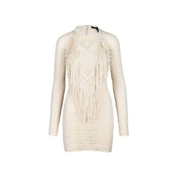 Isabel Marant Fringe Crochet Knit Dress | Size 1 (Small) - Picture 1 of 6